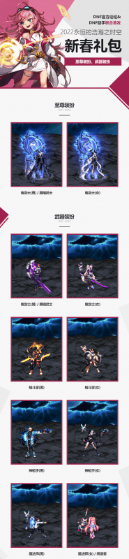 dnf2022春节套礼包内容一览