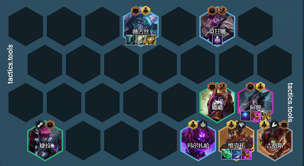 金铲铲之战黑魔阿狸阵容玩法