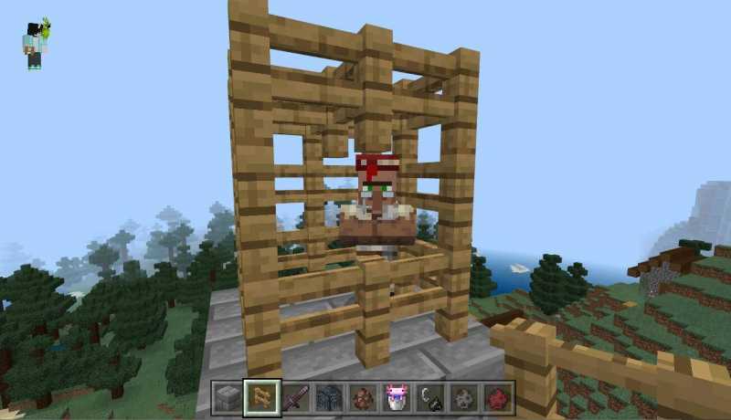 我的世界1.12.2刷怪塔制作方法