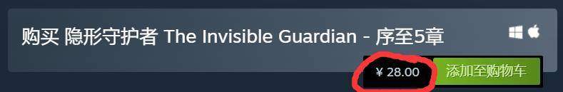 隐形守护者Steam多少钱,隐形守护者Steam售价及DLC价格介绍