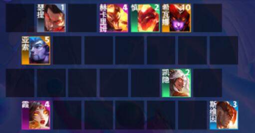 金铲铲之战九怒翼霞阵容搭配