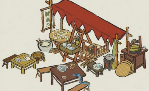 江南百景图馄饨摊怎么获得