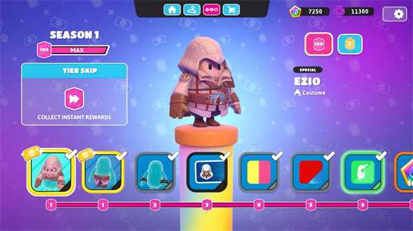 《糖豆人：终极淘汰赛》赛季通行证宣传片 百种奖励可供解锁