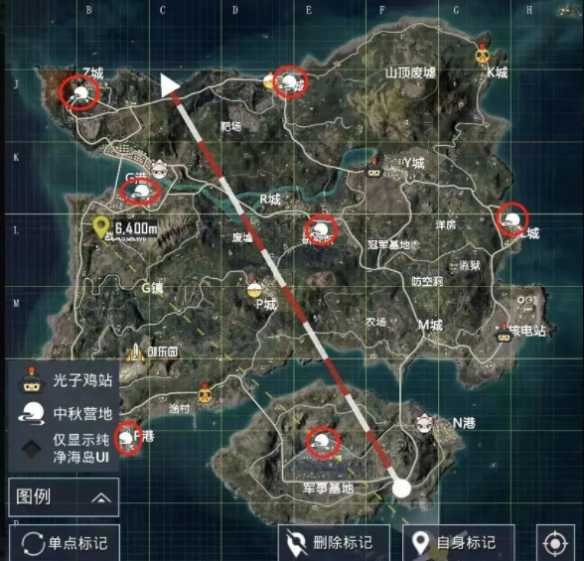 和平精英中秋营地怎么找,和平精英中秋营地位置攻略