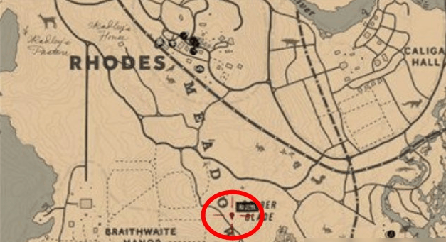 荒野大镖客2浣熊位置在哪,荒野大镖客2浣熊位置图文攻略