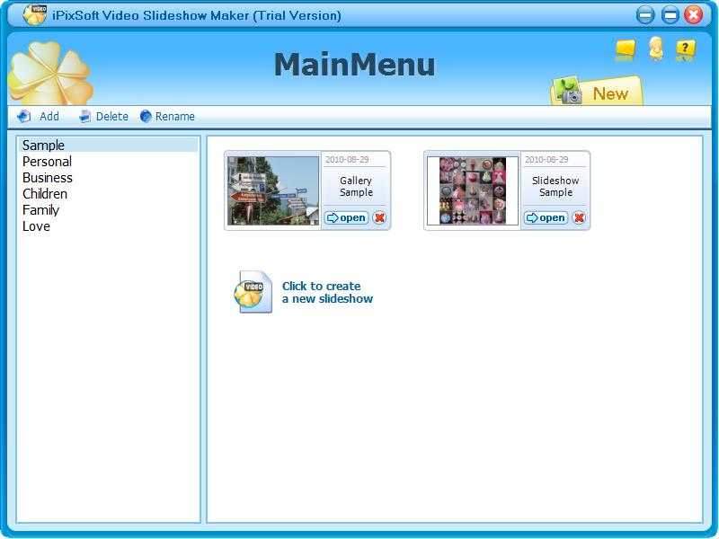 iPixSoft Video Slideshow Maker