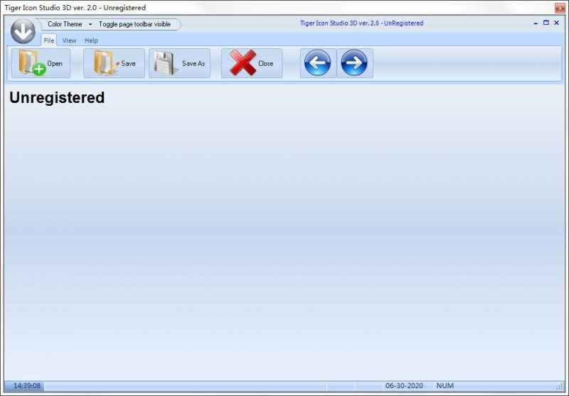 Tiger Icon Studio 3D