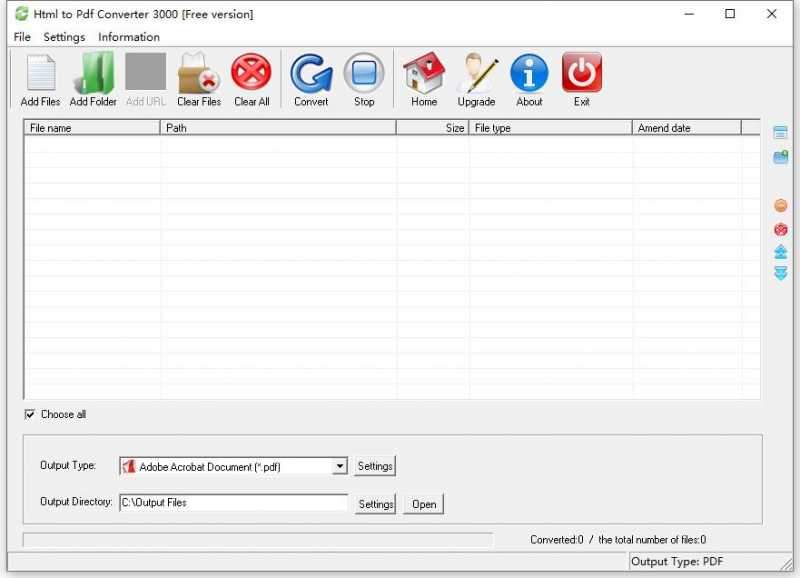 Html to Pdf Converter 3000