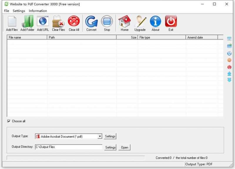 Website to Pdf Converter 3000