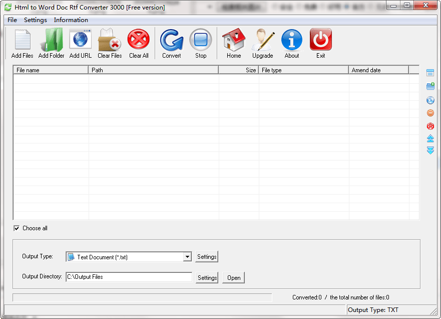 Html to Word Doc Rtf Converter 3000