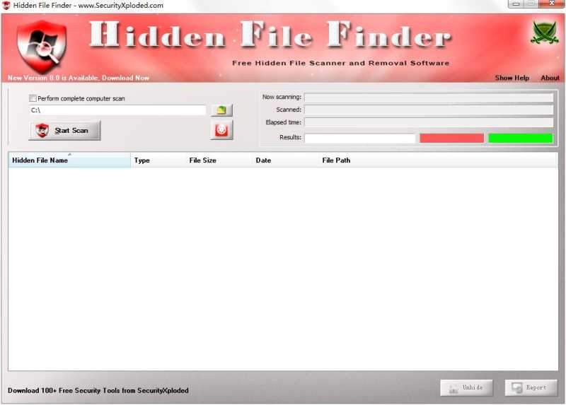 Hidden File Finder
