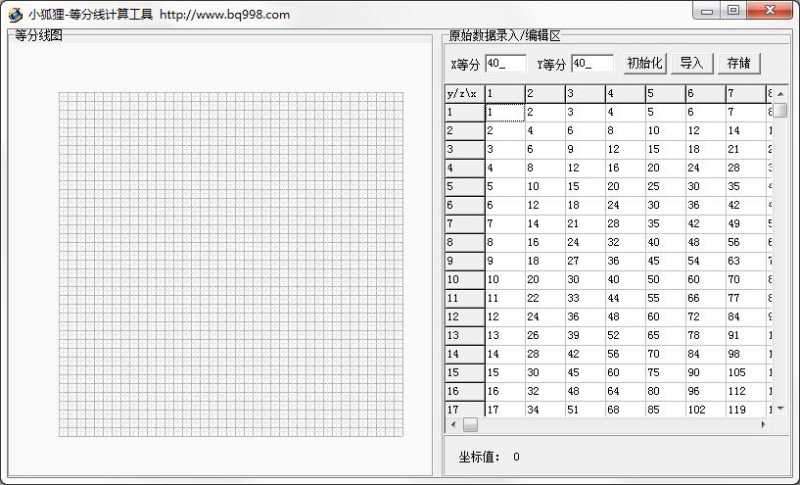 小狐狸等分线计算工具