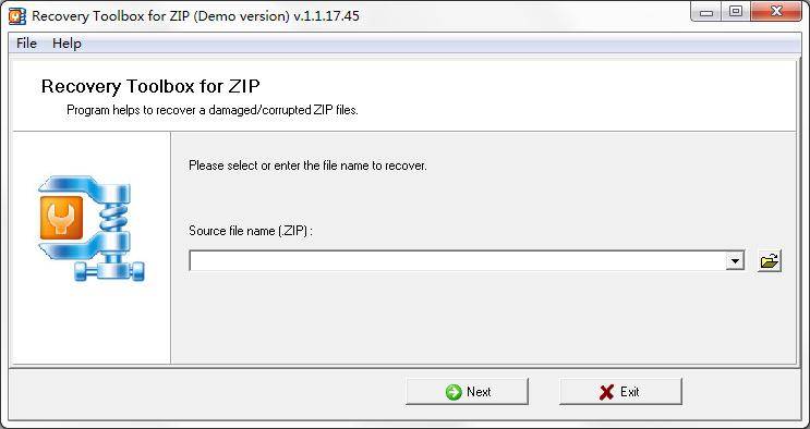 Recovery Toolbox for ZIP