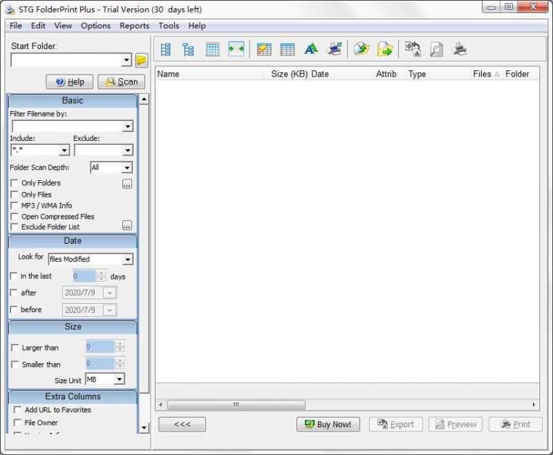 STG FolderPrint Plus