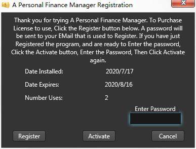 Personal Finance Manager