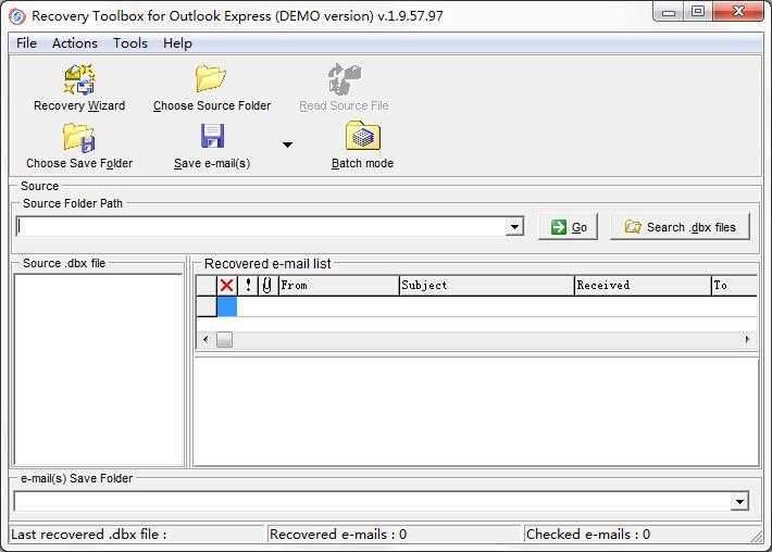 Recovery Toolbox for Outlook Express