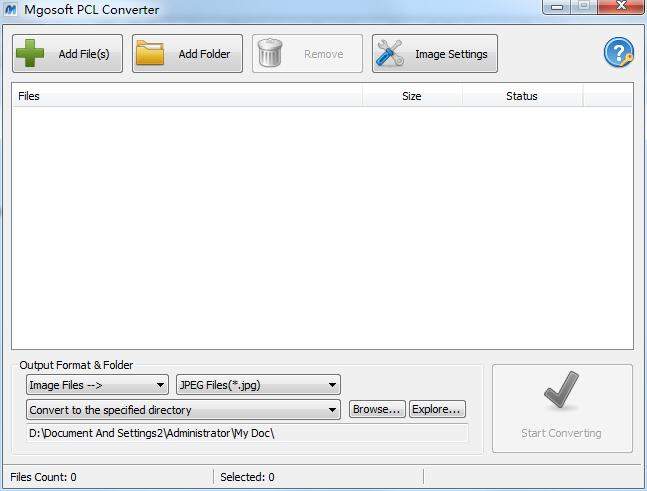 Mgosoft PCL Converter