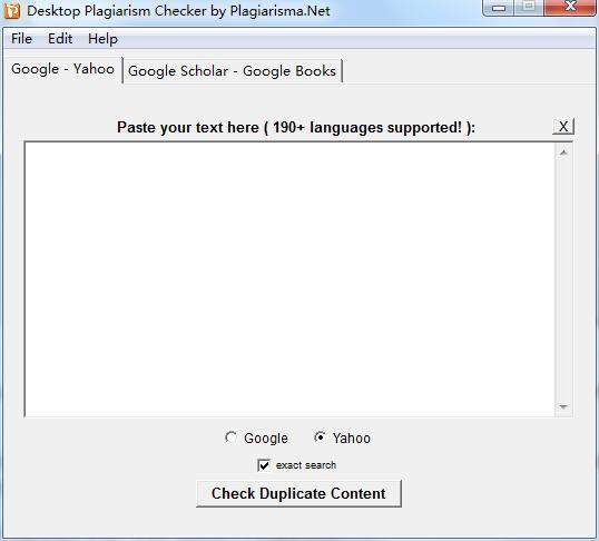 Desktop Plagiarism Checker