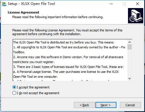 XLSX Open File Tool