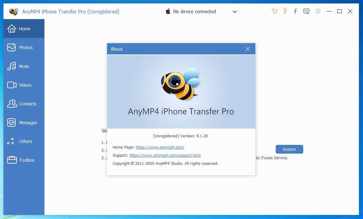 AnyMP4 iPhone Transfer Pro