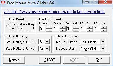 Free Mouse Auto Clicker