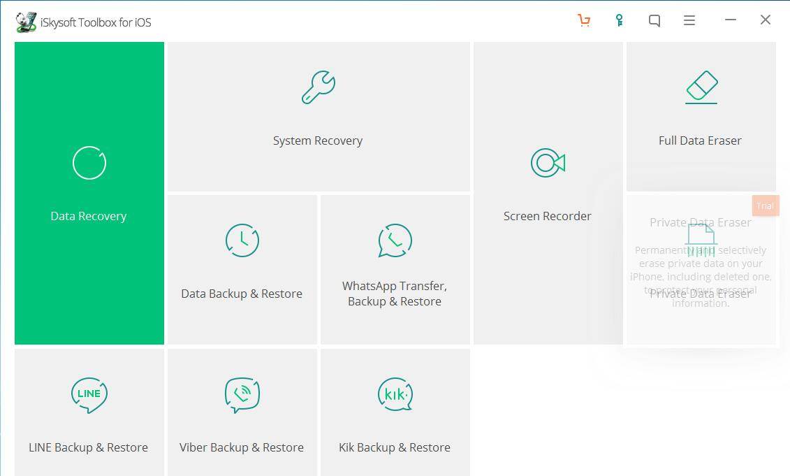 iSkysoft Toolbox for iOS