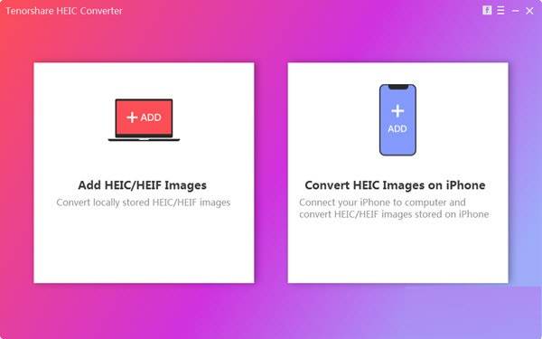 Tenorshare HEIC Converter