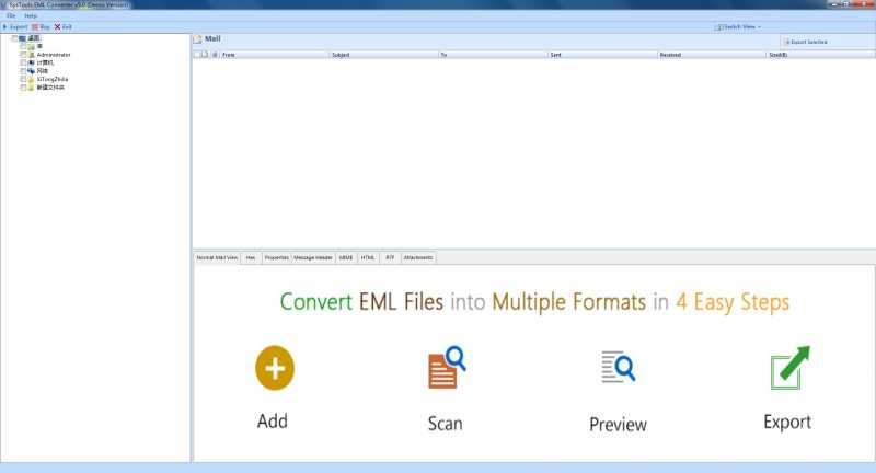 SysTools EML to NSF Converter