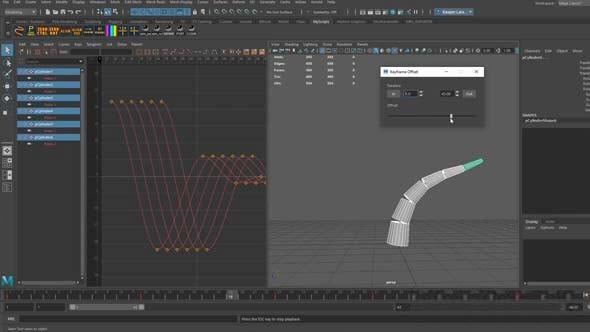 Animation Tool Offset Keyframes