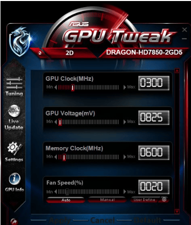 华硕GPU Tweak2