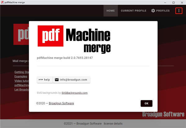 PdfMachine merge