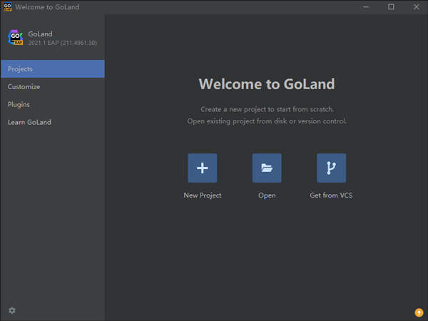 JetBrains GoLand 2021