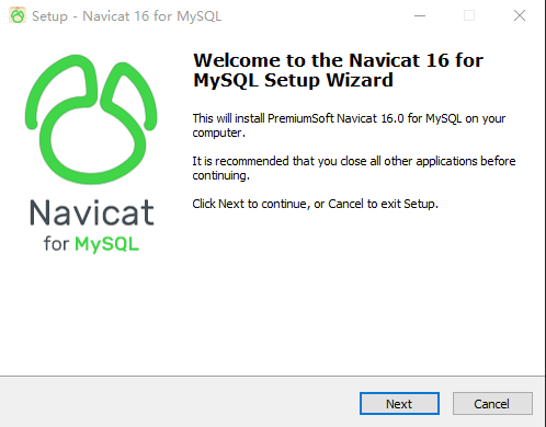 Navicat for MySQL 16