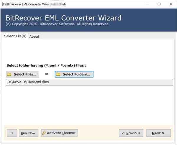 EML Converter Wizard
