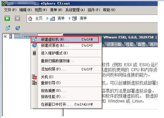 Vmware vsphere client