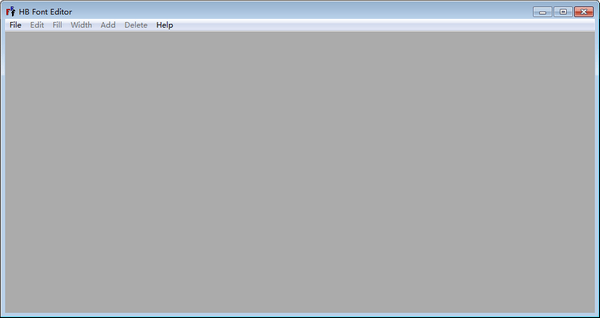 HB font Editor
