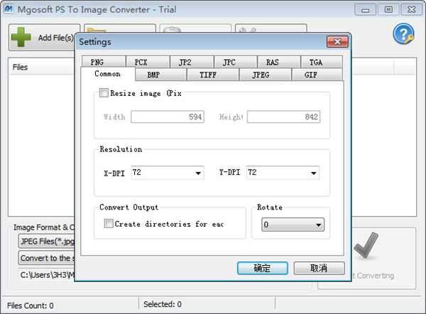 Mgosoft PS To Image Converter