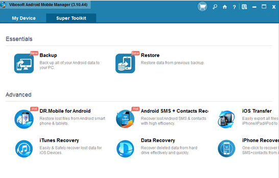 Vibosoft Android Mobile Manager