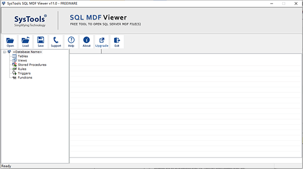 SysTools MDF Viewer