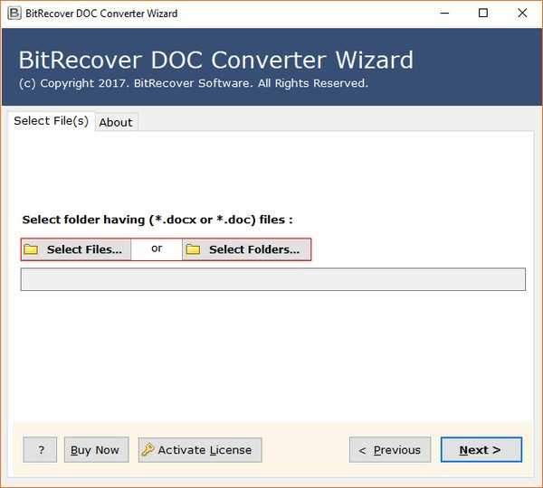 BitRecover DOC Converter Wizard