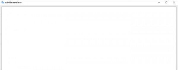 Subtitle Translator