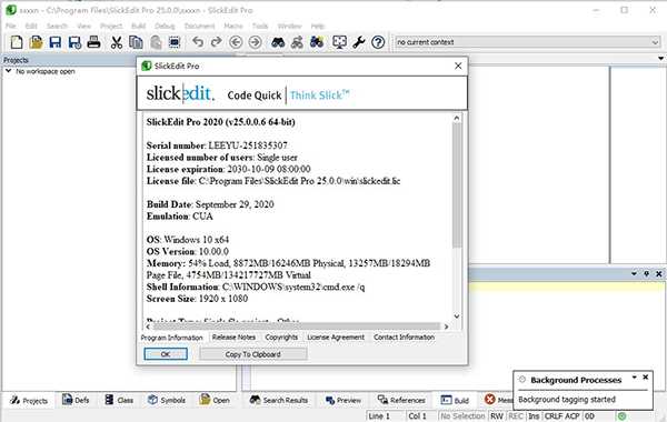 SlickEdit Pro 25