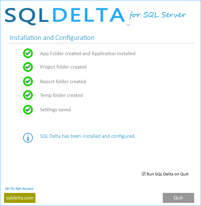 SQL Delta for SQL Server