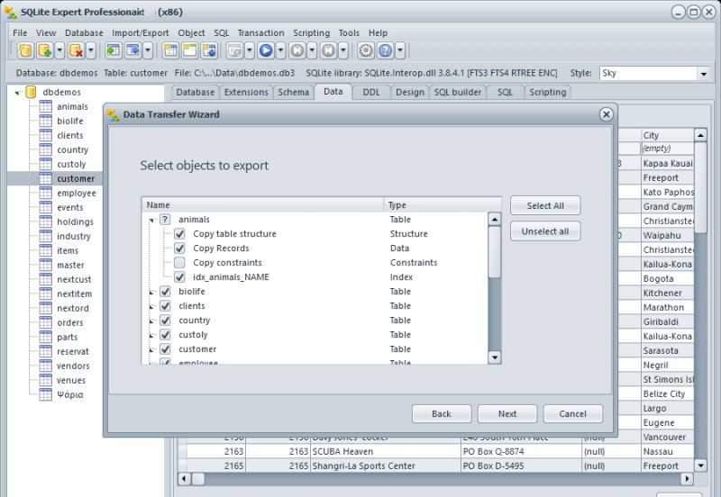 SQLite Expert Professional