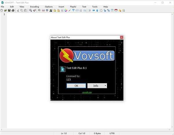 VovSoft Text Edit Plus