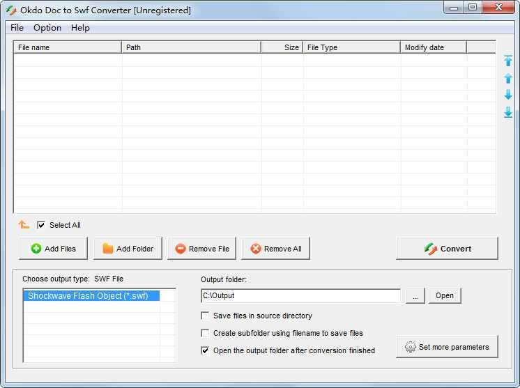 Okdo Doc to Swf Converter