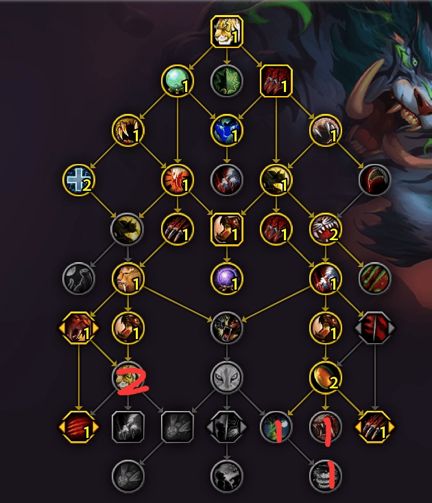 魔兽世界猫德天赋10.0怎么选择,魔兽世界10.0猫德天赋选择推荐