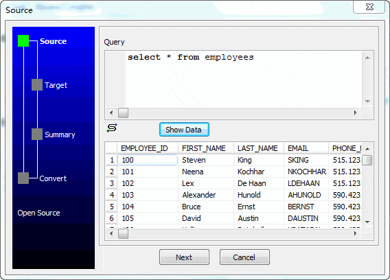 PostgresToOracle