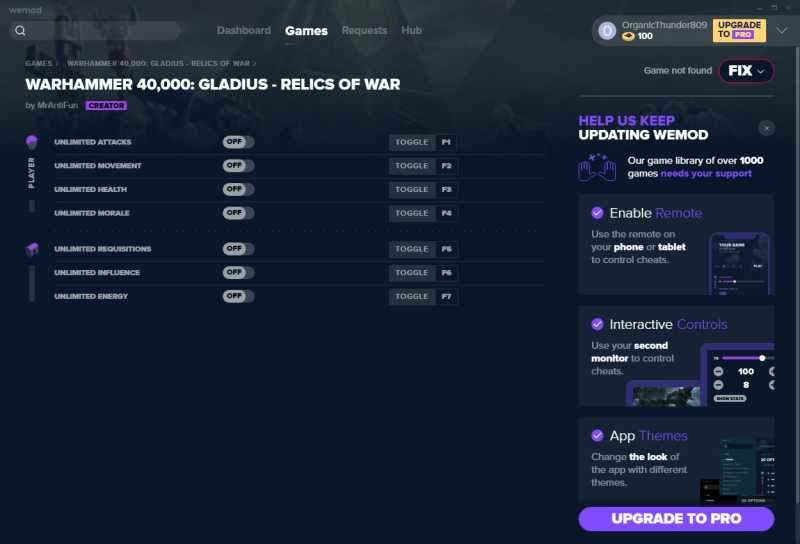 战锤40K格雷迪厄斯遗迹之战七项修改器