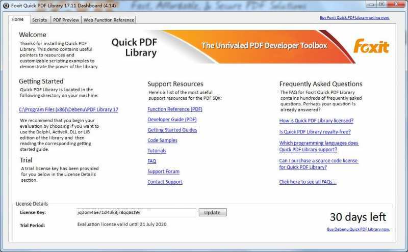 Foxit Quick PDF Library